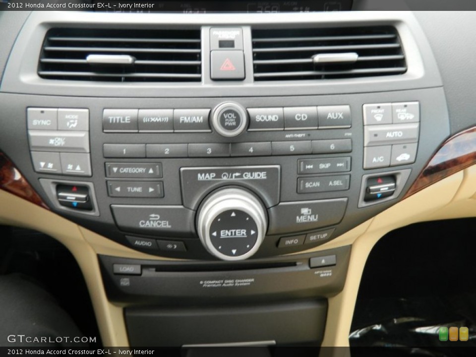 Ivory Interior Controls for the 2012 Honda Accord Crosstour EX-L #63623722