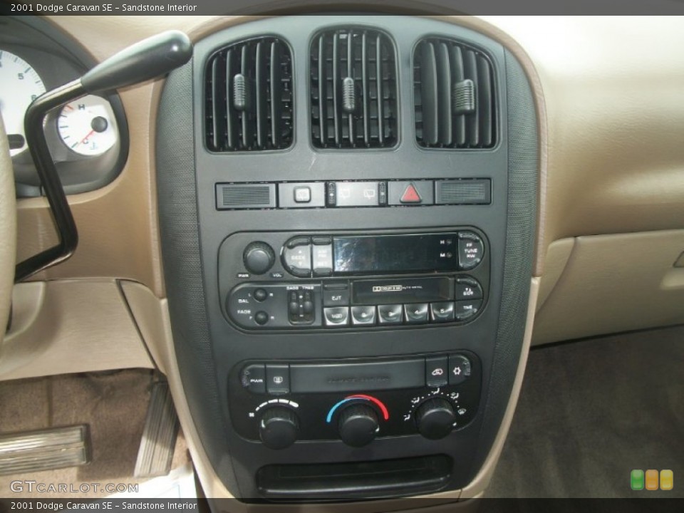 Sandstone Interior Controls for the 2001 Dodge Caravan SE #63630142