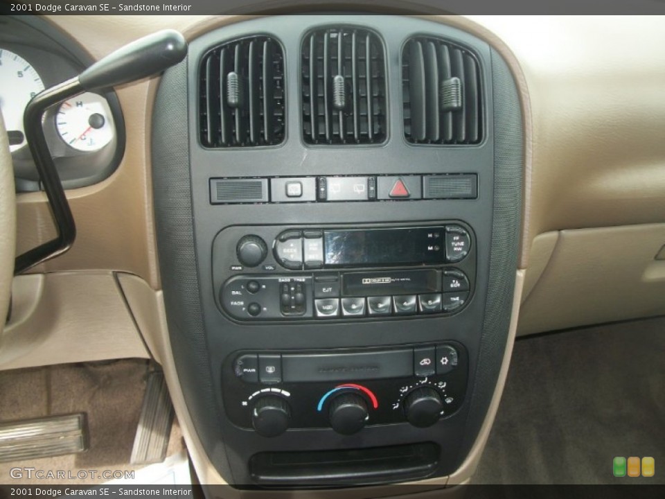 Sandstone Interior Controls for the 2001 Dodge Caravan SE #63630142