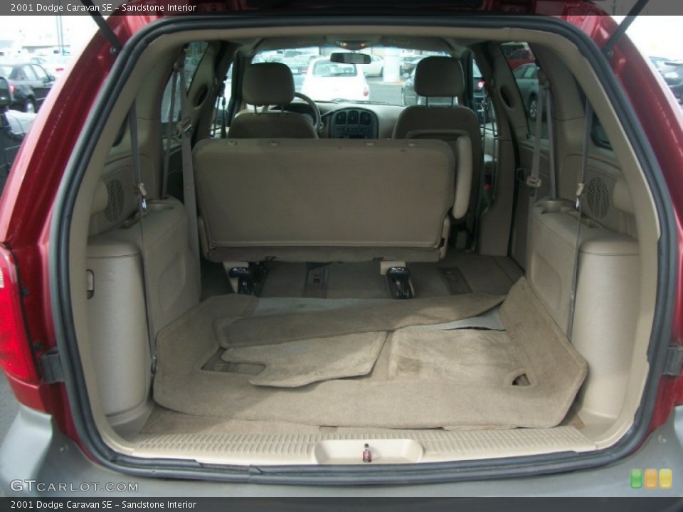 Sandstone Interior Trunk for the 2001 Dodge Caravan SE #63630220
