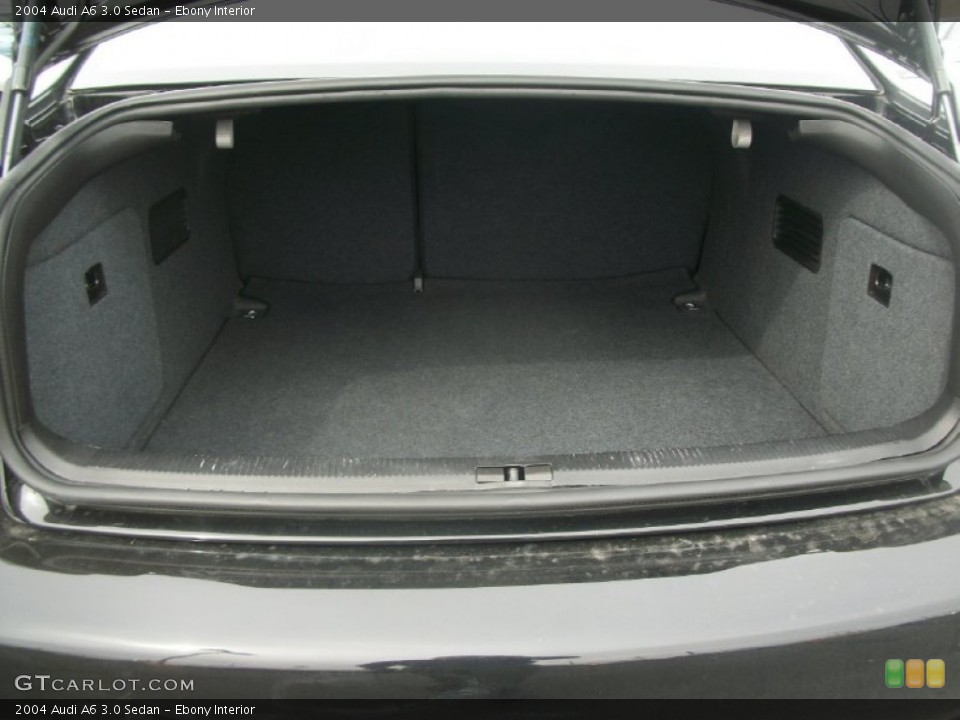 Ebony Interior Trunk for the 2004 Audi A6 3.0 Sedan #63632074
