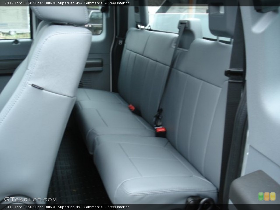 Steel Interior Rear Seat for the 2012 Ford F350 Super Duty XL SuperCab 4x4 Commercial #63636181