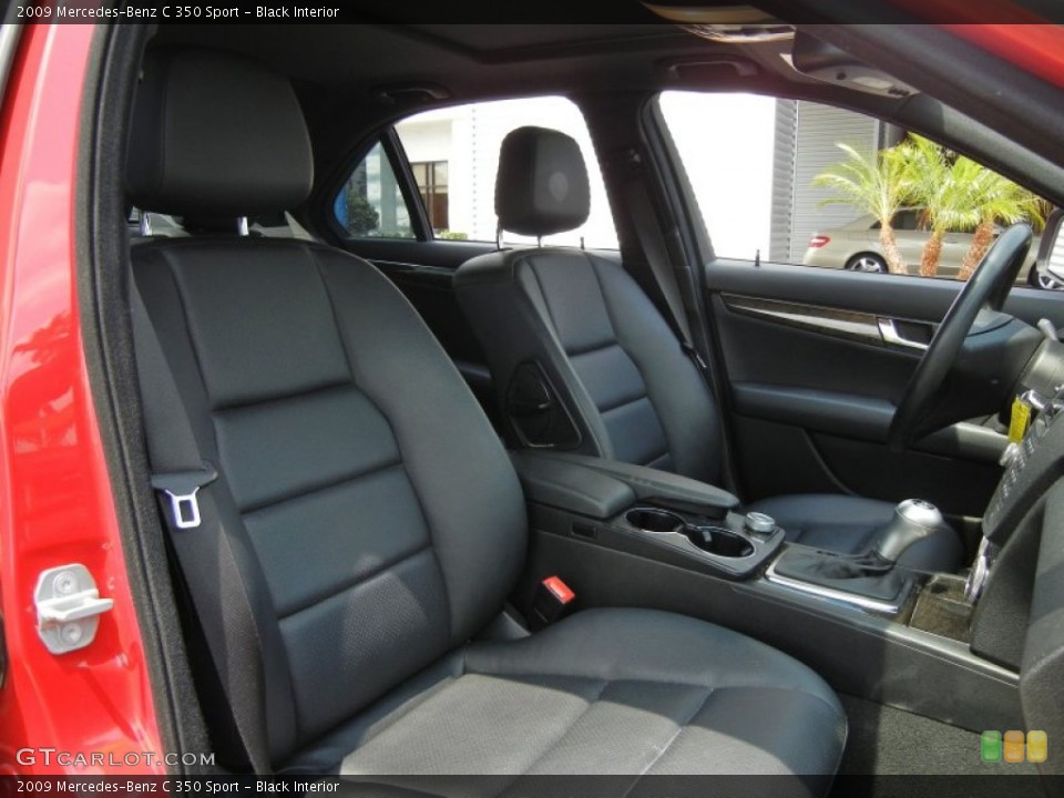 Black Interior Photo for the 2009 Mercedes-Benz C 350 Sport #63639072