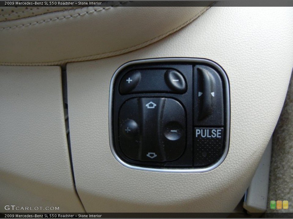 Stone Interior Controls for the 2009 Mercedes-Benz SL 550 Roadster #63639379