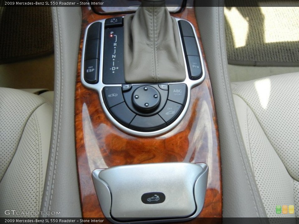 Stone Interior Controls for the 2009 Mercedes-Benz SL 550 Roadster #63639477