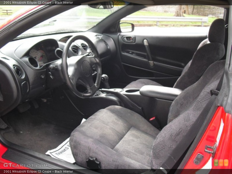 Black Interior Photo for the 2001 Mitsubishi Eclipse GS Coupe #63640540