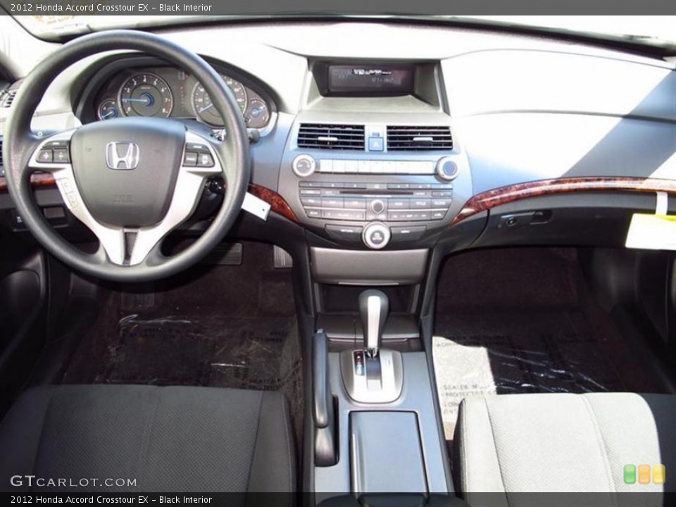 Black Interior Dashboard for the 2012 Honda Accord Crosstour EX #63642601