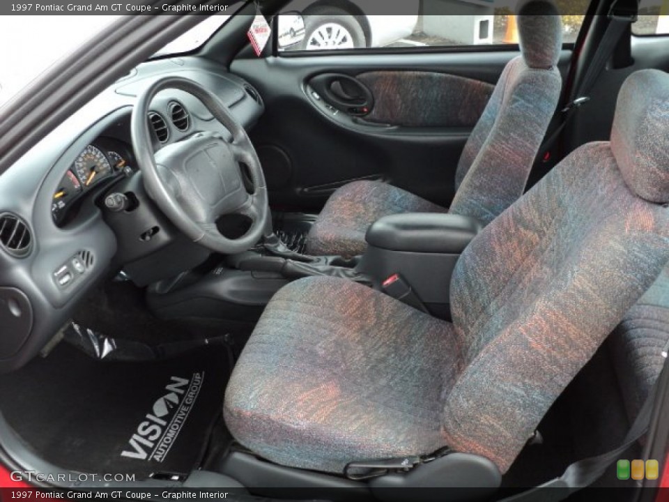 Graphite Interior Photo for the 1997 Pontiac Grand Am GT Coupe #63646831