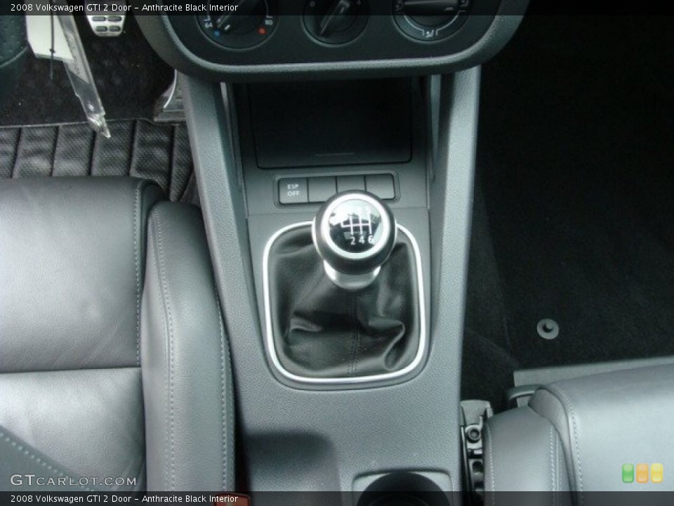 Anthracite Black Interior Transmission for the 2008 Volkswagen GTI 2 Door #63647260