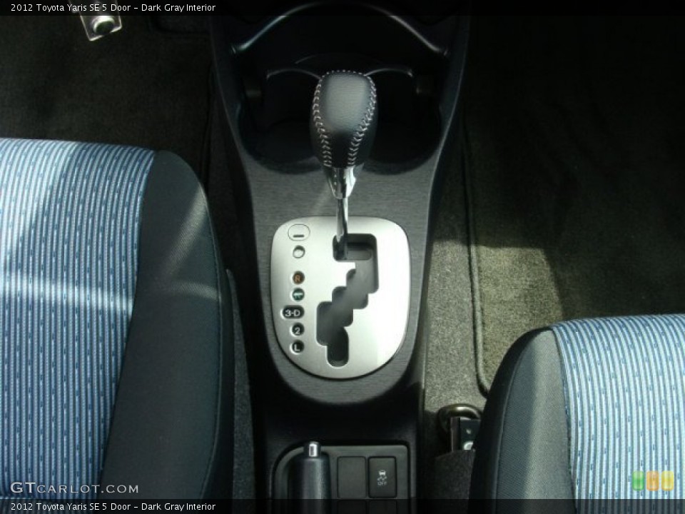 Dark Gray Interior Transmission for the 2012 Toyota Yaris SE 5 Door #63647977