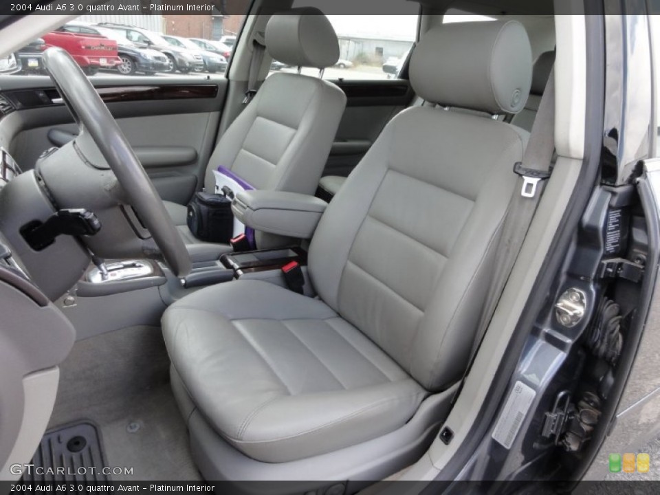 Platinum Interior Front Seat for the 2004 Audi A6 3.0 quattro Avant #63653565