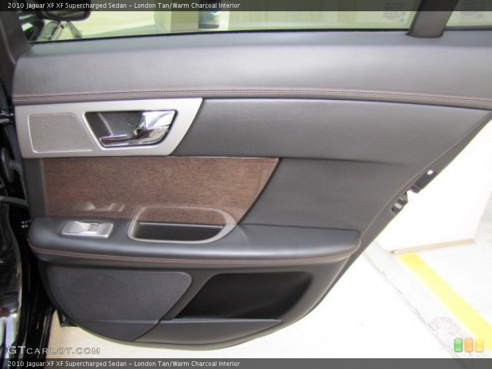 London Tan/Warm Charcoal Interior Door Panel for the 2010 Jaguar XF XF Supercharged Sedan #63653605