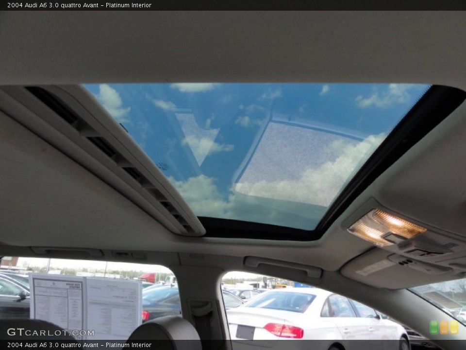 Platinum Interior Sunroof for the 2004 Audi A6 3.0 quattro Avant #63653611