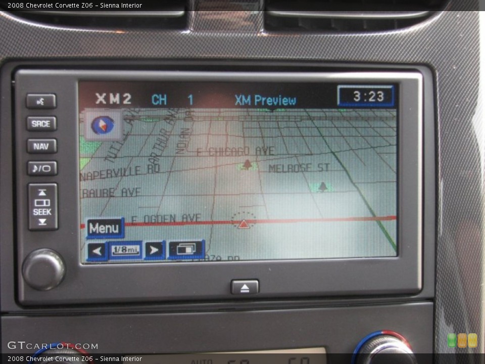 Sienna Interior Navigation for the 2008 Chevrolet Corvette Z06 #63657832