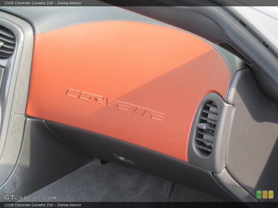 Sienna Interior Dashboard for the 2008 Chevrolet Corvette Z06 #63657896