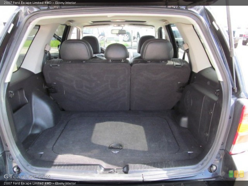 Ebony Interior Trunk for the 2007 Ford Escape Limited 4WD #63658807