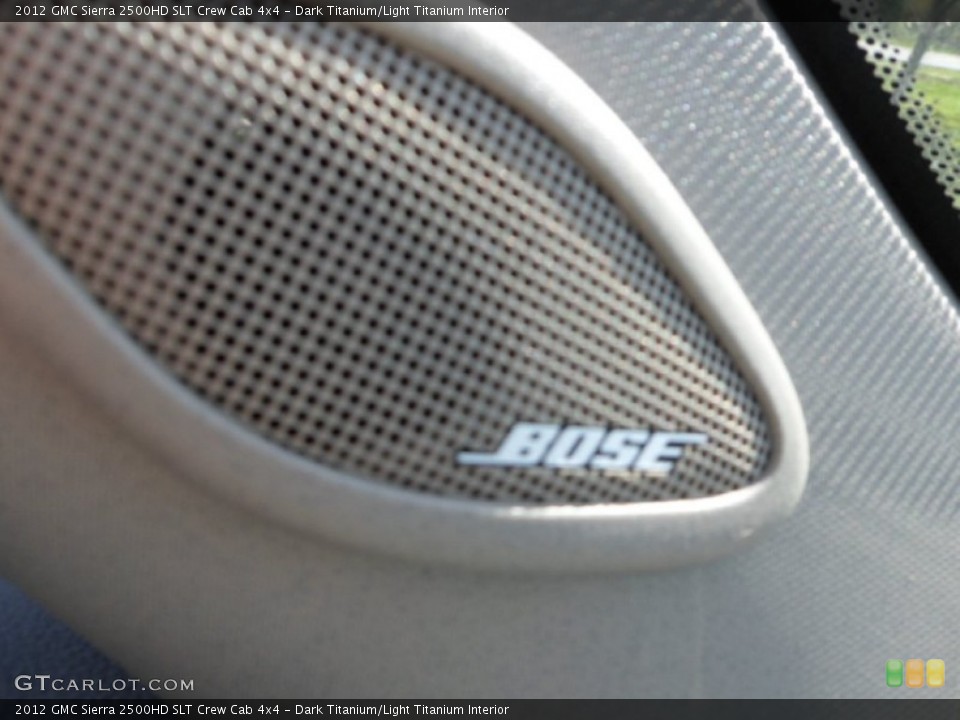 Dark Titanium/Light Titanium Interior Audio System for the 2012 GMC Sierra 2500HD SLT Crew Cab 4x4 #63662318