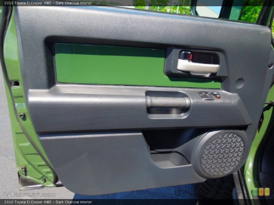Dark Charcoal Interior Door Panel for the 2010 Toyota FJ Cruiser 4WD #63664717