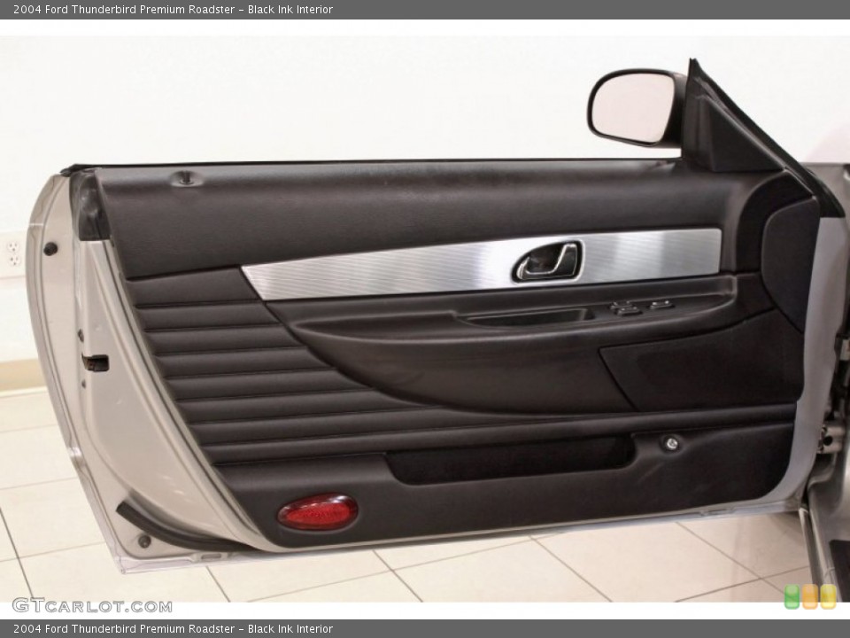 Black Ink Interior Door Panel for the 2004 Ford Thunderbird Premium Roadster #63666283