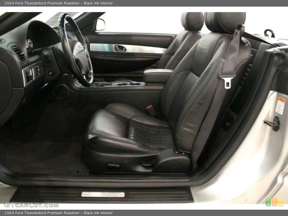 Black Ink Interior Photo for the 2004 Ford Thunderbird Premium Roadster #63666313