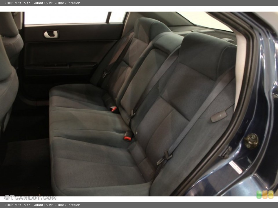 Black Interior Rear Seat for the 2006 Mitsubishi Galant LS V6 #63668330