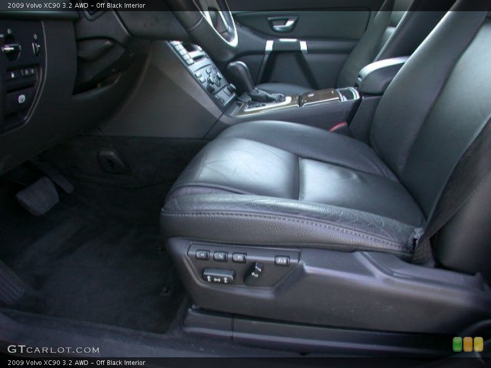 Off Black Interior Front Seat for the 2009 Volvo XC90 3.2 AWD #63673944