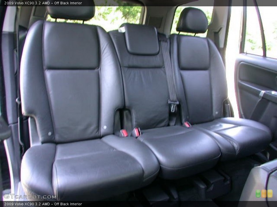Off Black Interior Rear Seat for the 2009 Volvo XC90 3.2 AWD #63673952