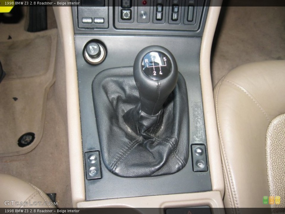 Beige Interior Transmission for the 1998 BMW Z3 2.8 Roadster #63677624