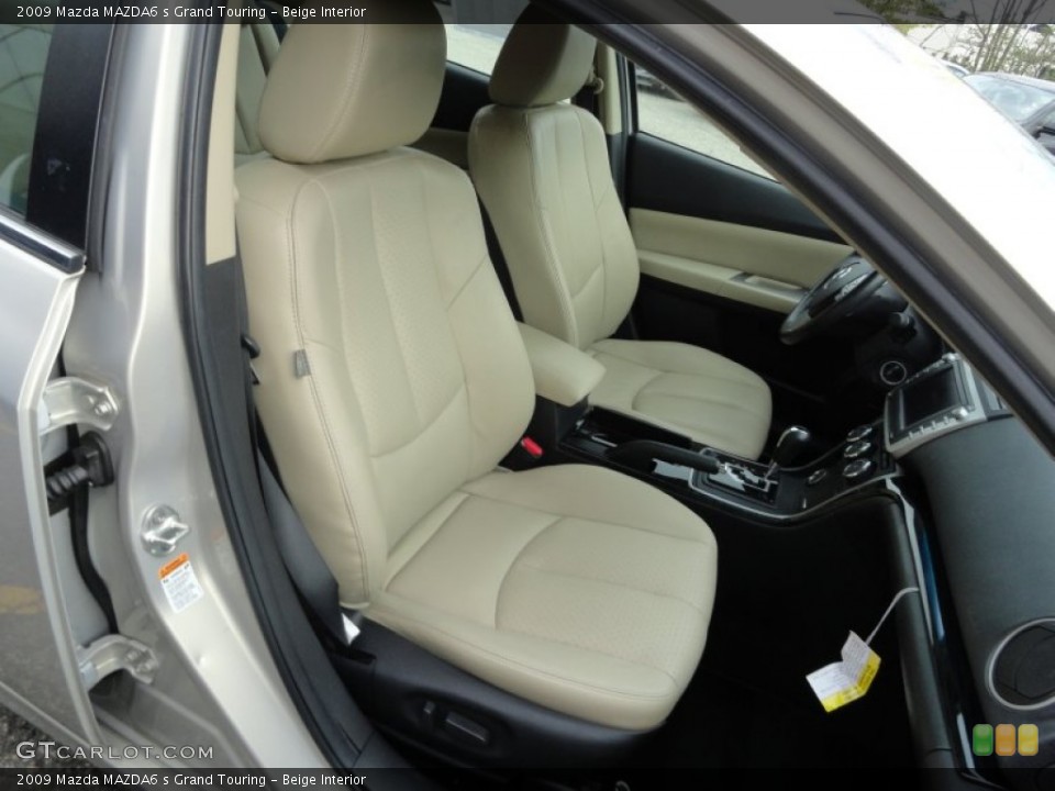 Beige Interior Photo for the 2009 Mazda MAZDA6 s Grand Touring #63678594