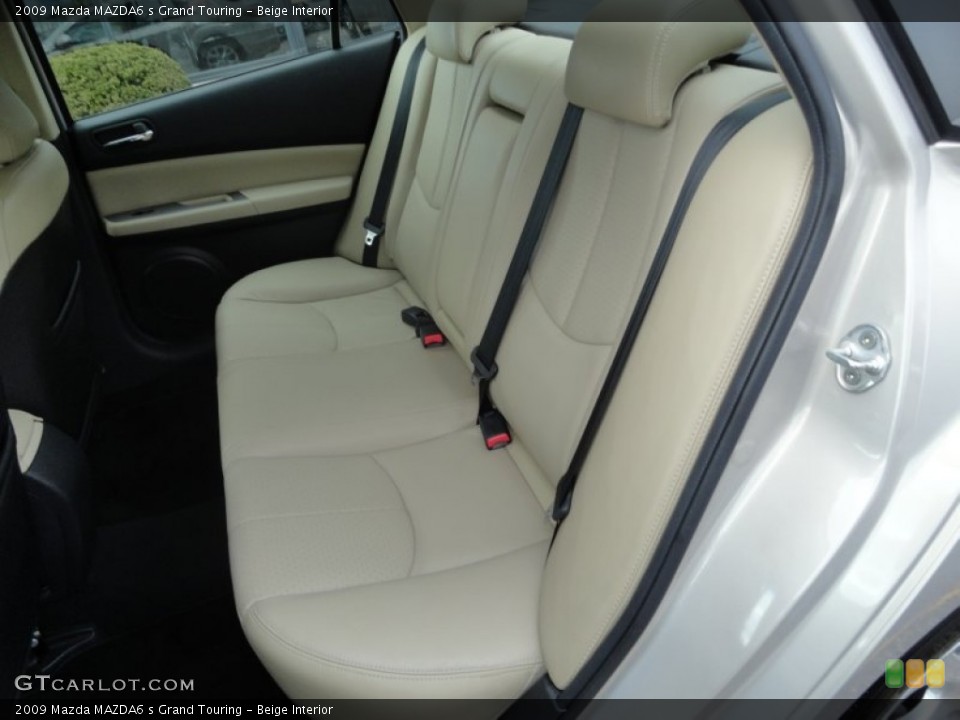 Beige Interior Photo for the 2009 Mazda MAZDA6 s Grand Touring #63678630