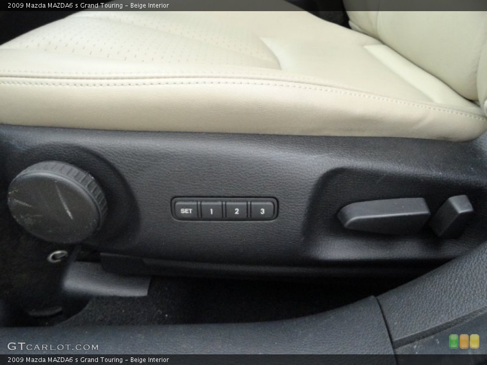 Beige Interior Front Seat for the 2009 Mazda MAZDA6 s Grand Touring #63678660