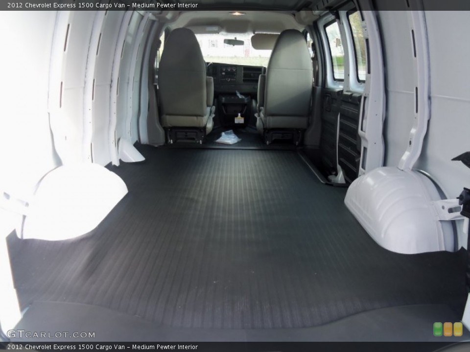 Medium Pewter Interior Trunk for the 2012 Chevrolet Express 1500 Cargo Van #63680353