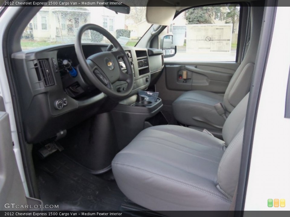 Medium Pewter Interior Photo for the 2012 Chevrolet Express 1500 Cargo Van #63680409