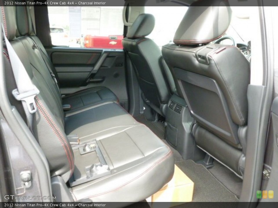 Charcoal Interior Photo for the 2012 Nissan Titan Pro-4X Crew Cab 4x4 #63681177