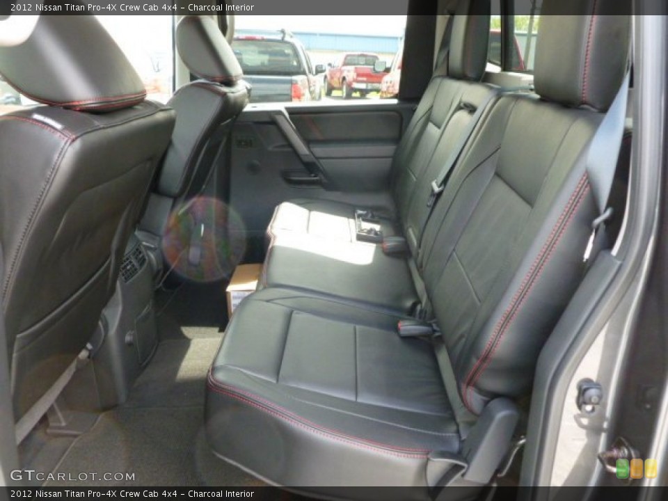 Charcoal Interior Photo for the 2012 Nissan Titan Pro-4X Crew Cab 4x4 #63681186