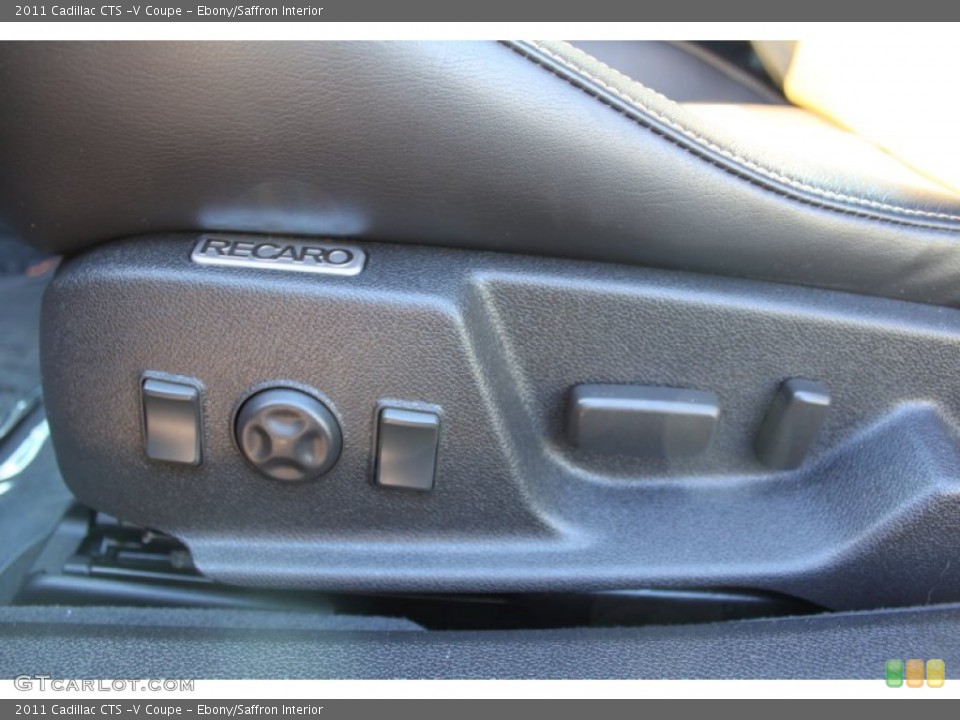 Ebony/Saffron Interior Controls for the 2011 Cadillac CTS -V Coupe #63684819