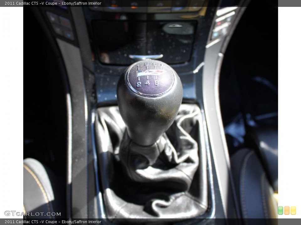 Ebony/Saffron Interior Transmission for the 2011 Cadillac CTS -V Coupe #63684849