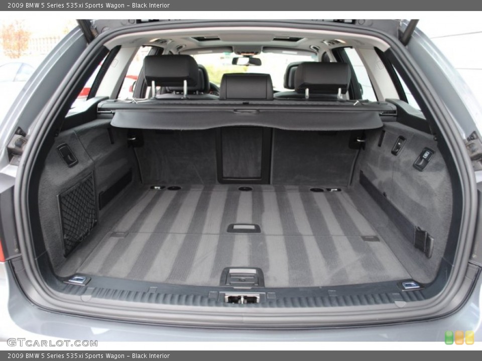 Black Interior Trunk for the 2009 BMW 5 Series 535xi Sports Wagon #63686264
