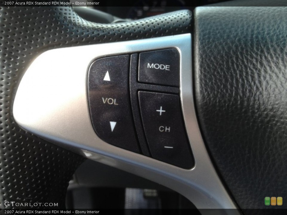 Ebony Interior Controls for the 2007 Acura RDX  #63689777