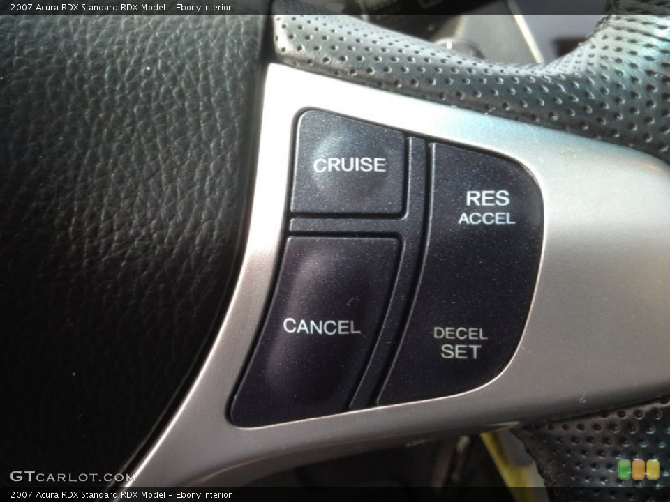 Ebony Interior Controls for the 2007 Acura RDX  #63689787
