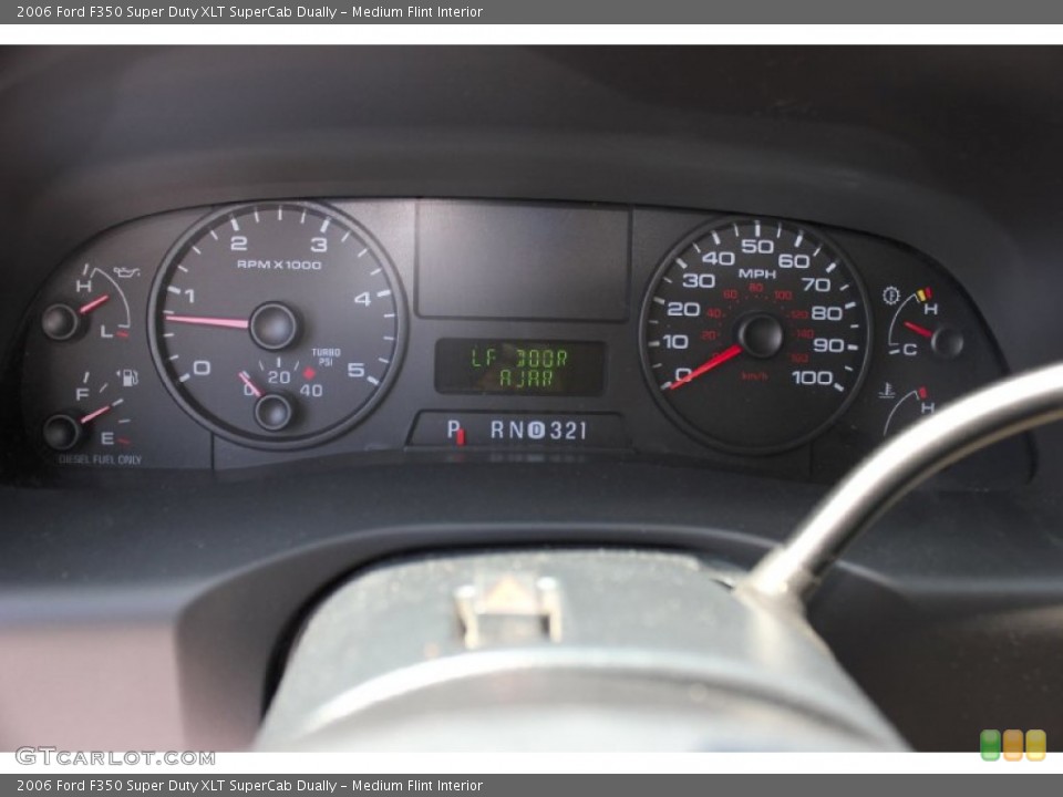 Medium Flint Interior Gauges for the 2006 Ford F350 Super Duty XLT SuperCab Dually #63690876