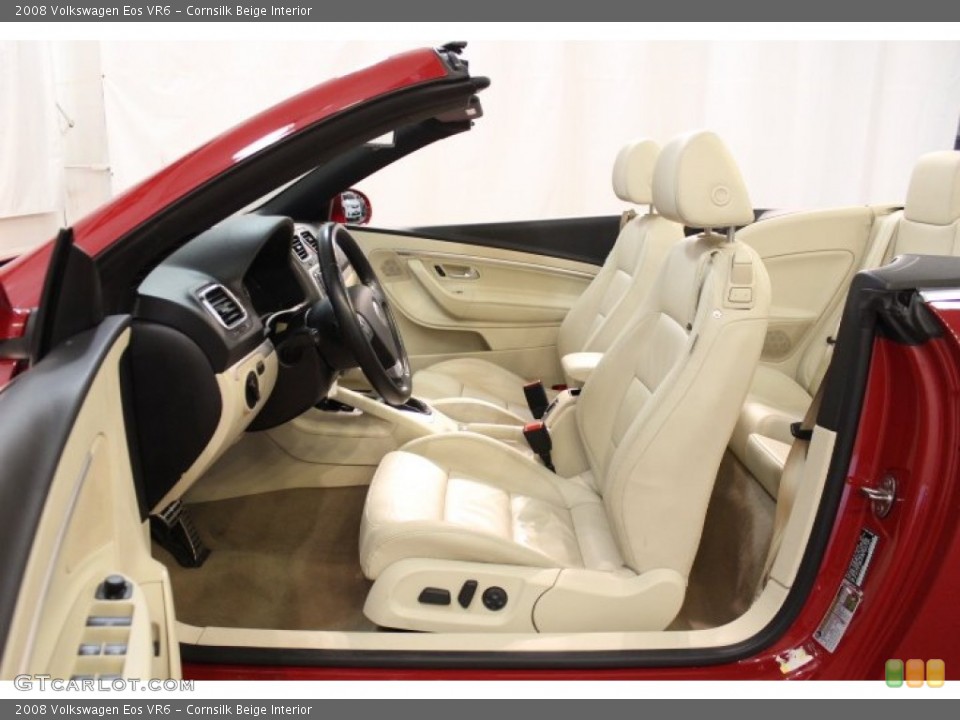 Cornsilk Beige Interior Photo for the 2008 Volkswagen Eos VR6 #63691379
