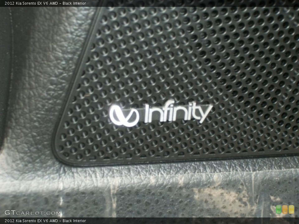 Black Interior Audio System for the 2012 Kia Sorento EX V6 AWD #63691662