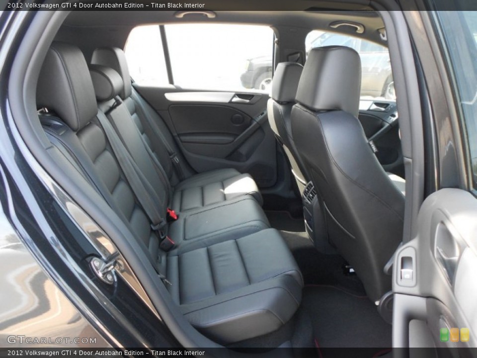 Titan Black Interior Photo for the 2012 Volkswagen GTI 4 Door Autobahn Edition #63695634