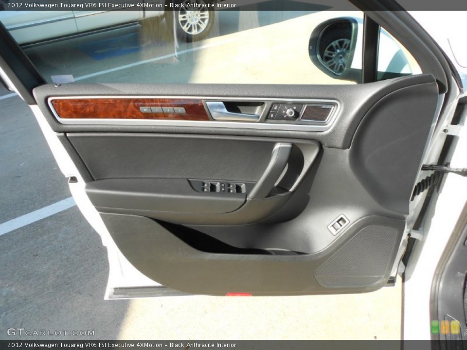 Black Anthracite Interior Door Panel for the 2012 Volkswagen Touareg VR6 FSI Executive 4XMotion #63697047