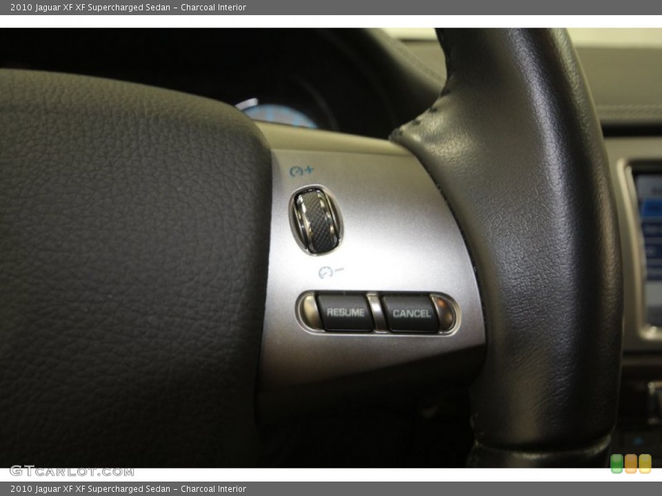 Charcoal Interior Controls for the 2010 Jaguar XF XF Supercharged Sedan #63697330