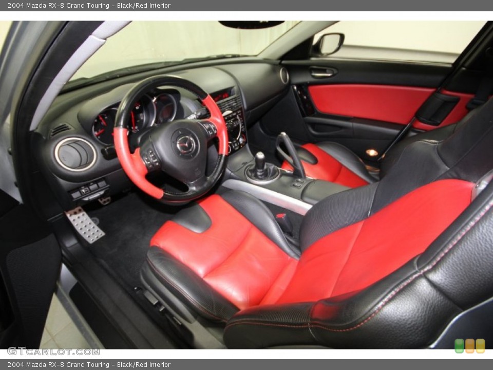 Black/Red Interior Photo for the 2004 Mazda RX-8 Grand Touring #63699465