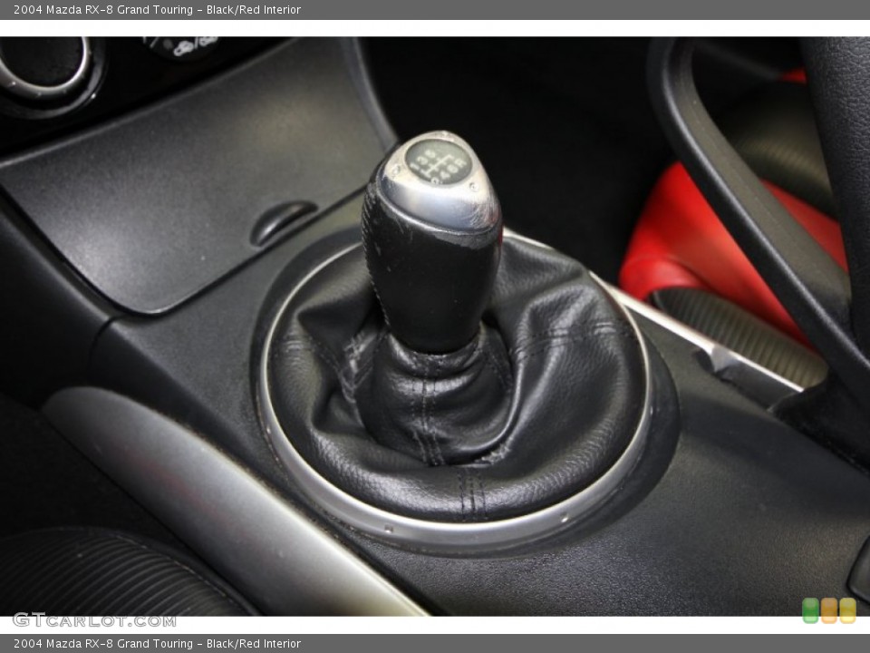 Black/Red Interior Transmission for the 2004 Mazda RX-8 Grand Touring #63699609