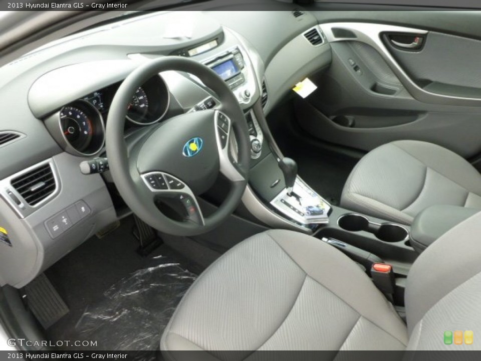 Gray Interior Prime Interior for the 2013 Hyundai Elantra GLS #63699920