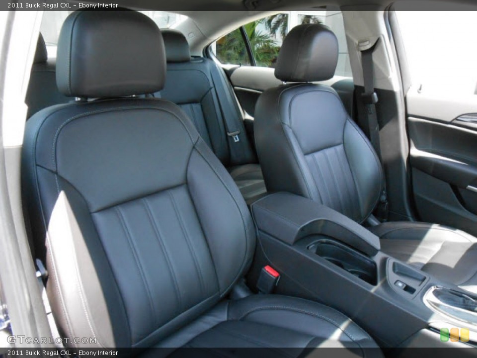 Ebony Interior Photo for the 2011 Buick Regal CXL #63700405
